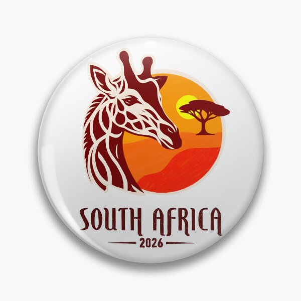 Item preview, Johannesburg South Africa 2026 International Convention Pins Stickers Notebooks designed and sold by RegalitosParaTi.