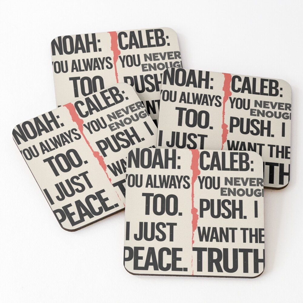 Item preview, Coasters (Set of 4) designed and sold by vectorpopstudio.