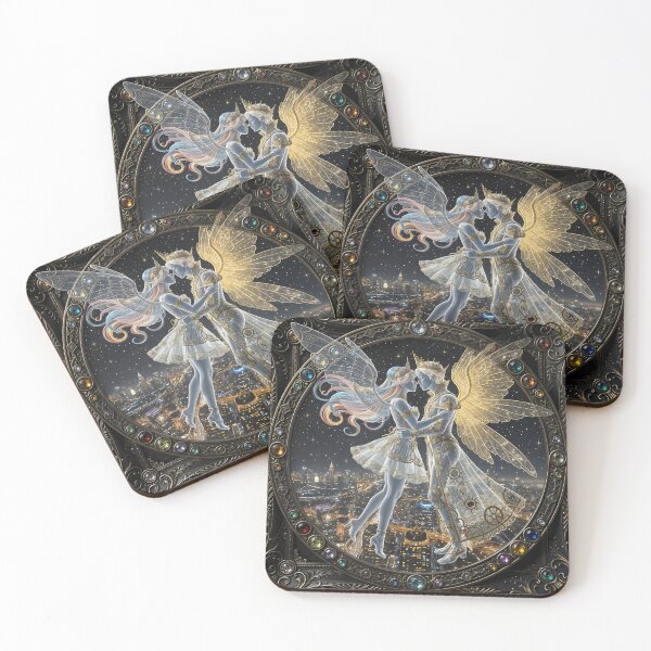 Item preview, Wings of the Night: Fantasy in the City of Stars designed and sold by KunstGeist.
