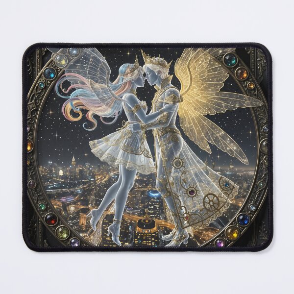 Item preview, Wings of the Night: Fantasy in the City of Stars designed and sold by KunstGeist.
