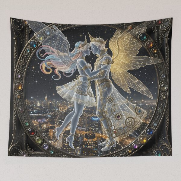 Item preview, Wings of the Night: Fantasy in the City of Stars designed and sold by KunstGeist.