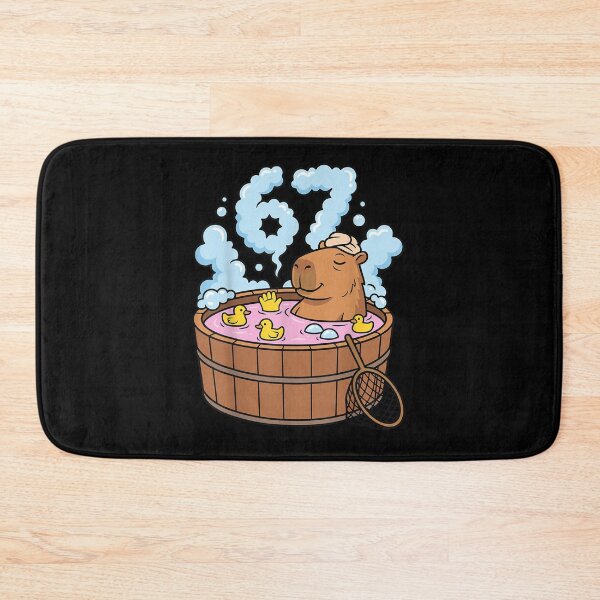 Item preview, Capybara Bath Tub 67 Relaxed Funny Meme Animal Art for Men Women Kids , Capybara Gift Lover  designed and sold by DZIRI NAJAT.