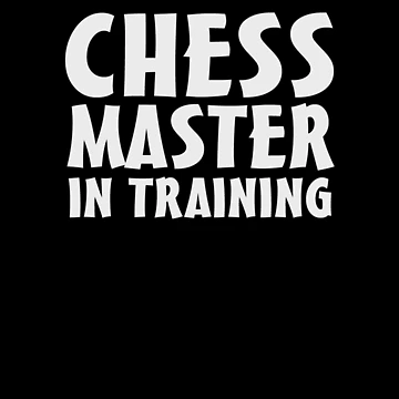 Artwork thumbnail, Chess Master In Training by TeeTimeGuys