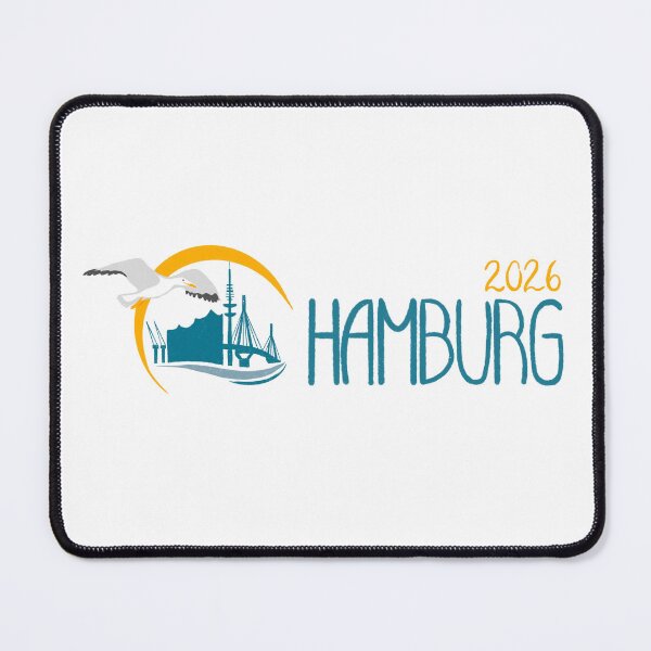Item preview, Hamburg Germany 2026 International Convention Pins Stickers Notebooks designed and sold by RegalitosParaTi.