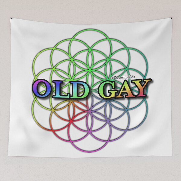 Item preview, OLD GAY designed and sold by SwearingKids.