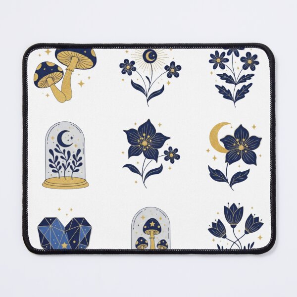 Item preview, 9 Ancient Chronos & Cosmic Maps - Vol. 18 - Celestial Hourglass & Sun-Dial Symbols - Borderless Flat Art - Midnight Gold PNG - Perfectly Spaced for Cutting designed and sold by Siamcatshop.