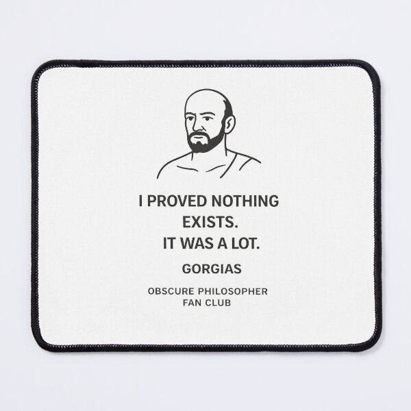 Item preview, Gorgias | Obscure Philosopher Fan Club designed and sold by Grand Illusions.