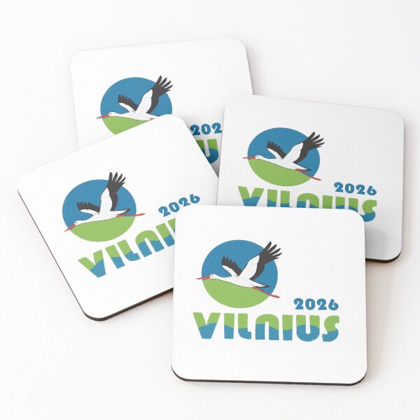Item preview, Vilnius Lithuania 2026 International Convention Pins Stickers Notebooks designed and sold by RegalitosParaTi.