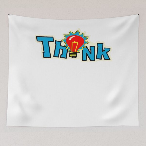 Item preview, Think Skateboards Red Bulb Logo – 90s Skateboard designed and sold by DrewLawson.