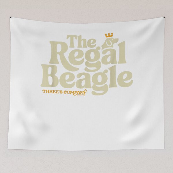 Item preview, The Regals Beagle Vintage Three's Company 1980's Logo designed and sold by DrewLawson.