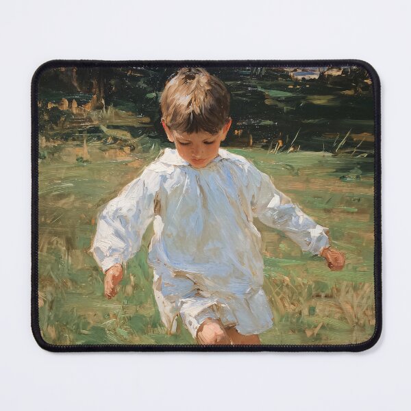 Item preview, Young Boy Playing Soccer designed and sold by lautir.