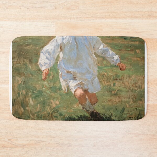 Item preview, Young Boy Playing Soccer designed and sold by lautir.