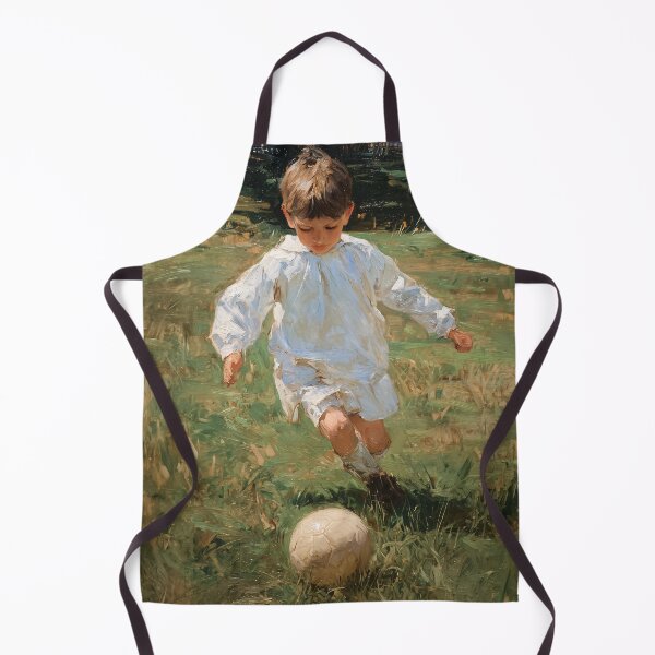 Item preview, Young Boy Playing Soccer designed and sold by lautir.