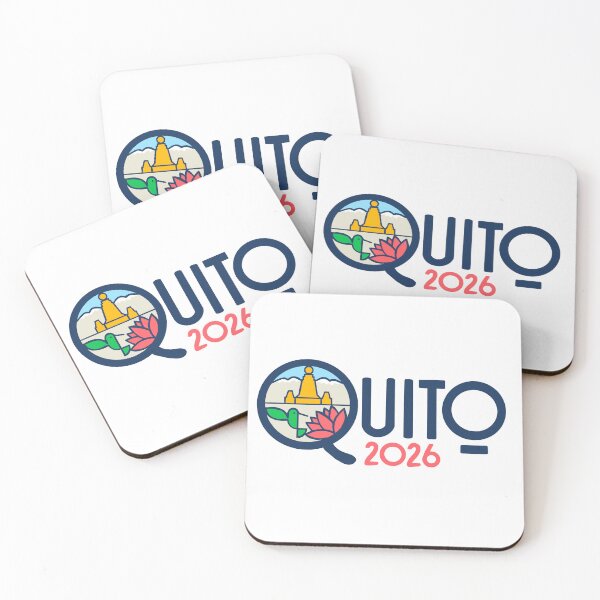 Item preview, Quito Ecuador 2026 International Convention Pins Stickers Notebooks designed and sold by RegalitosParaTi.