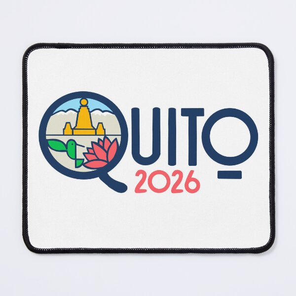 Item preview, Quito Ecuador 2026 International Convention Pins Stickers Notebooks designed and sold by RegalitosParaTi.