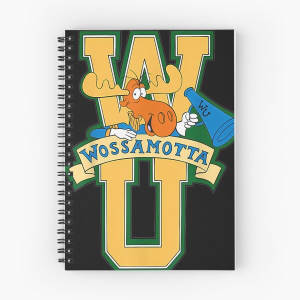 Item preview, Rocky And Bullwinkle Wossamotta U Logo Graphic designed and sold by Mohamad-salah.