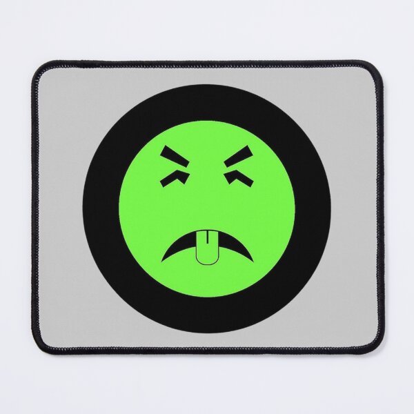 Item preview, Grossed-Out Green Face Sticker | Funny Sick Emoji Expression designed and sold by SimplyJasper.