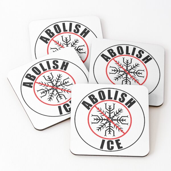 Item preview, Abolish ICE Logo – Immigration Justice Protest Symbol designed and sold by DianeLees.