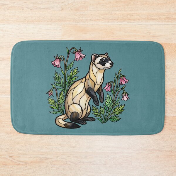 Item preview, Black-footed Ferret Prairie Wildflowers designed and sold by BirdsnStuff.