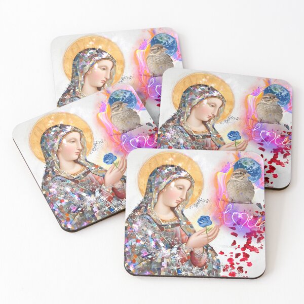 Item preview, Art and Religion into the Digital : Virgin Mary action into the contemporary age designed and sold by QuasarDigitalSurrealism.