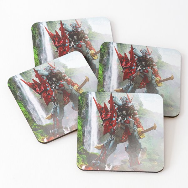 Item preview, full colour Astray Red Frame on fire designed and sold by sabartgunpla.