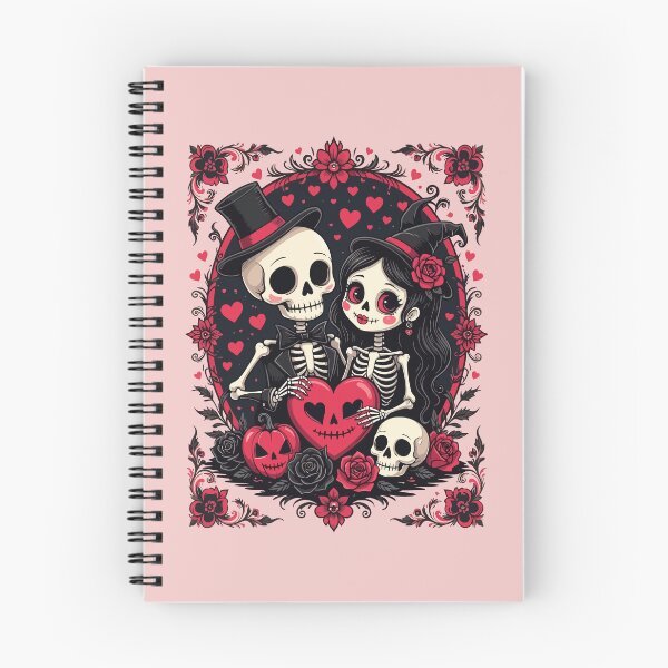 Item preview, Valloween Loving Skeleton Couple designed and sold by taiche.