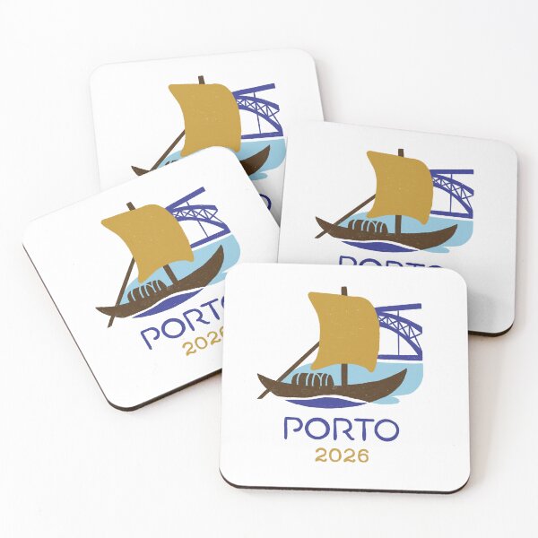 Item preview, Porto Portugal 2026 International Convention Pins Stickers Notebooks designed and sold by RegalitosParaTi.