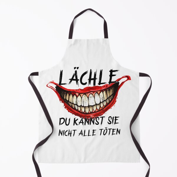 Item preview, Lächle Du Kannst Sie Nicht Alle Töten Dark Humor German Quote designed and sold by hussain-dz.