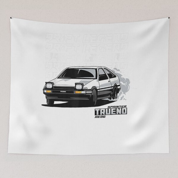 Item preview, Toyota Arts Sprinters Truenos Drift Legend Big Chest Logo designed and sold by AyalaHeze.