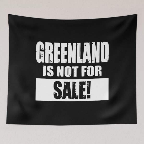 Item preview, Copy of Greenland Is Not For Sale designed and sold by ShirGuru24.