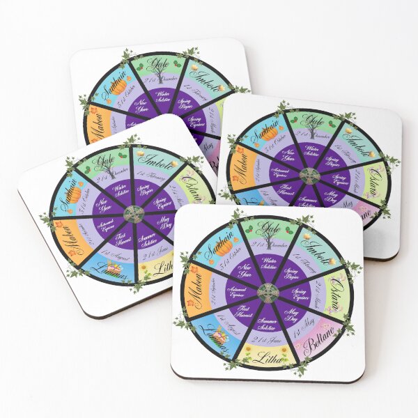 Item preview, Wheel of the Year  designed and sold by Sonia Jones Art.