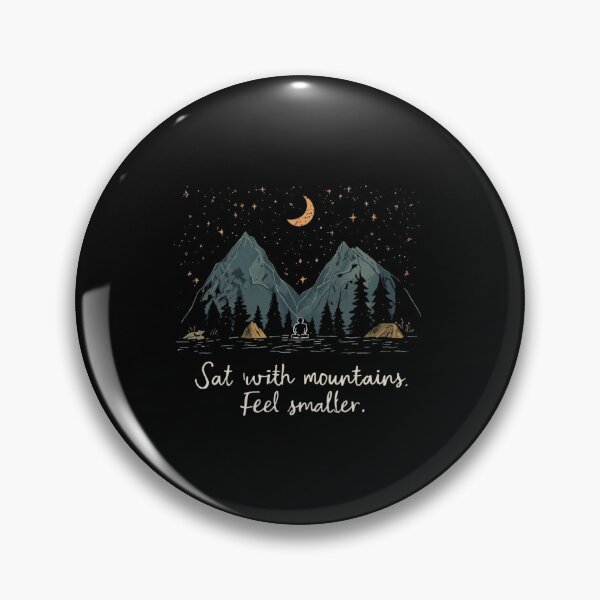 Item preview, Sat with Mountains. Feel Smaller. designed and sold by meesara.