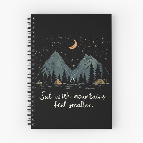 Item preview, Sat with Mountains. Feel Smaller. designed and sold by meesara.
