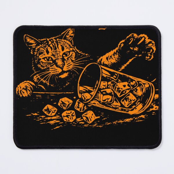 Item preview, Chinga La Migra Pro Immigration Human Rights Abolish Ice Cat designed and sold by Starry Night Creative Art.