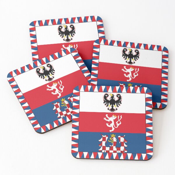 Item preview, Czech Czech Republic Flag art and Heraldry | Bohemia Medieval and National Symbols Blend designed and sold by Based History.