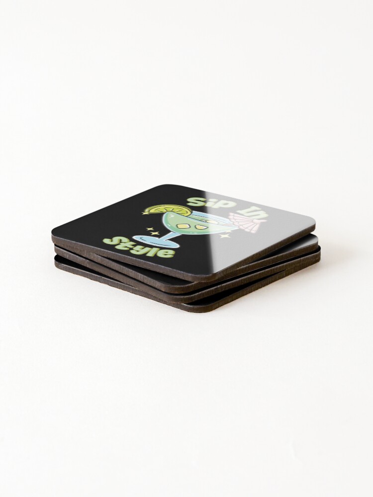 Thumbnail 4 of 5, Coasters (Set of 4), Sip In Style designed and sold by TheRightNotes.