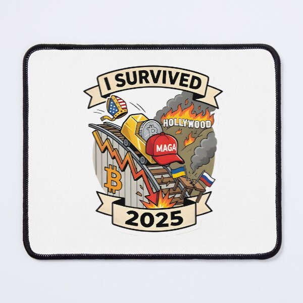 Item preview, ​I Survived 2025 - Global Shift Survival Edition designed and sold by RobertMartinArt.