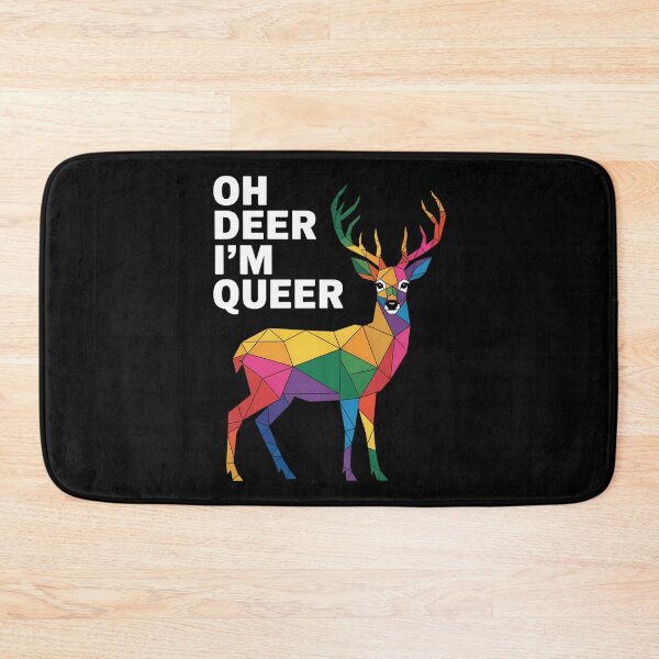 Item preview, Deer Rainbow Lesbian Gay Pride Party LGBT designed and sold by lilensgavadur.
