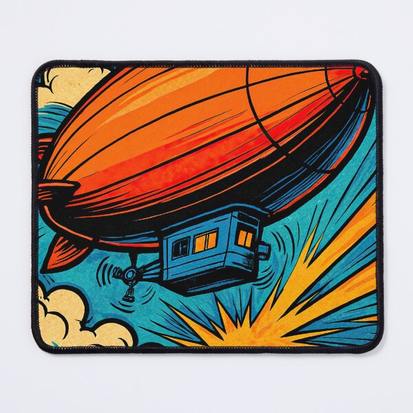 Item preview, Dirigible balloon  | Comics stylCartoone -  designed and sold by ComicsFactory.