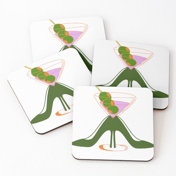 Item preview, Elegant Martini Glass Fashion Illustration designed and sold by Adappai.