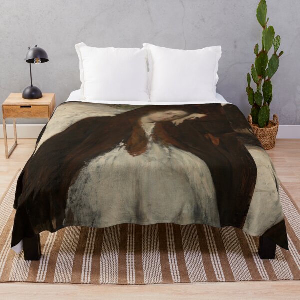 Item preview, The Convalescent by Edgar Degas: Melancholic Impressionist Portrait Poster designed and sold by artofuniverse.