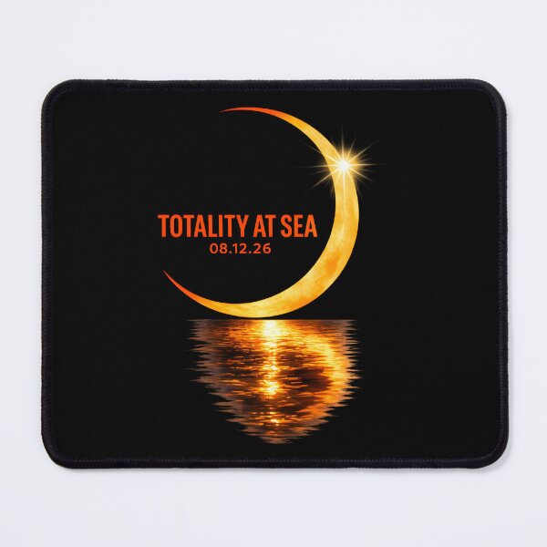 Item preview, Total Solar Eclipse 12th August 2026 Totality at Sea  Sky Watchers  designed and sold by gear-posters.