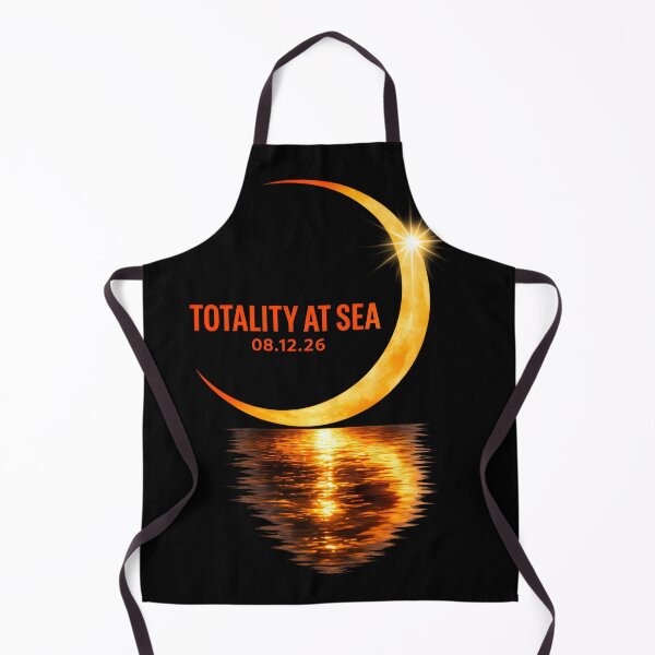 Item preview, Total Solar Eclipse 12th August 2026 Totality at Sea  Sky Watchers  designed and sold by gear-posters.