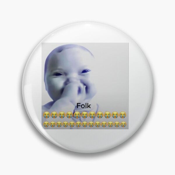 Item preview, folk meme AI baby laughing designed and sold by TRAPSTARNICO.
