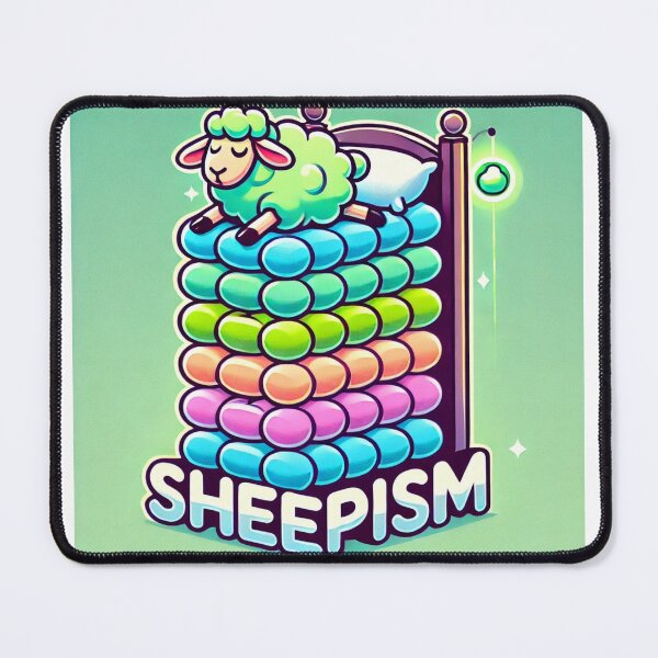 Item preview, Sheepism: Royal Sheep on the Pea Stack designed and sold by Thpoar.