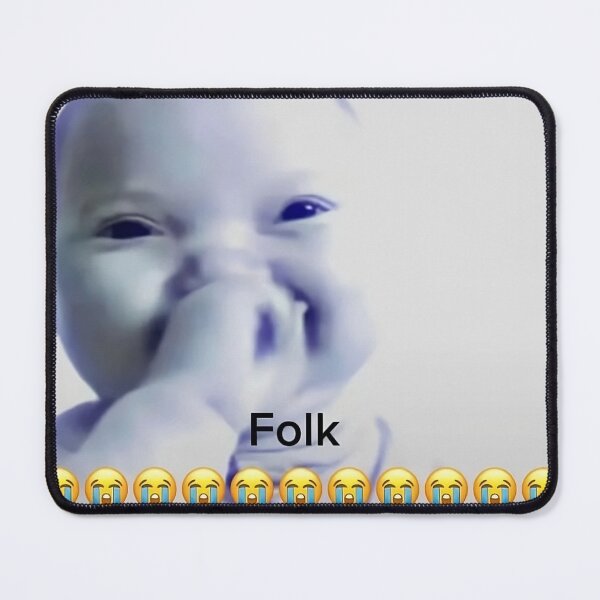 Item preview, folk meme AI baby laughing designed and sold by TRAPSTARNICO.
