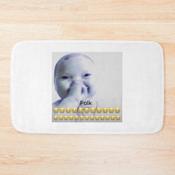 Item preview, folk meme AI baby laughing designed and sold by TRAPSTARNICO.