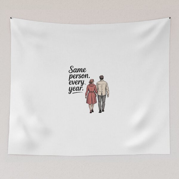 Item preview, Same Person Every Year designed and sold by Vintage Shapes.