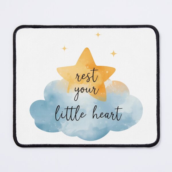 Item preview, Rest Your Little Heart, Cloud & Star Illustration designed and sold by Moodune.