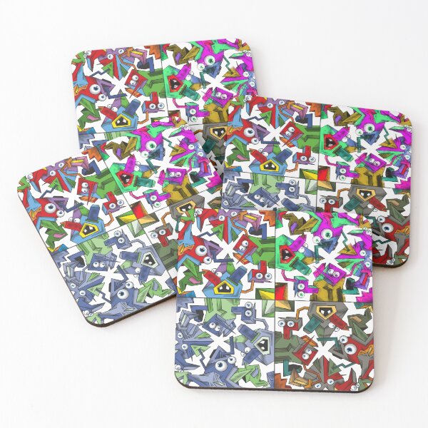 Item preview, Triangle Tile #13b - Mosaic of different palette shades designed and sold by liquid-print.